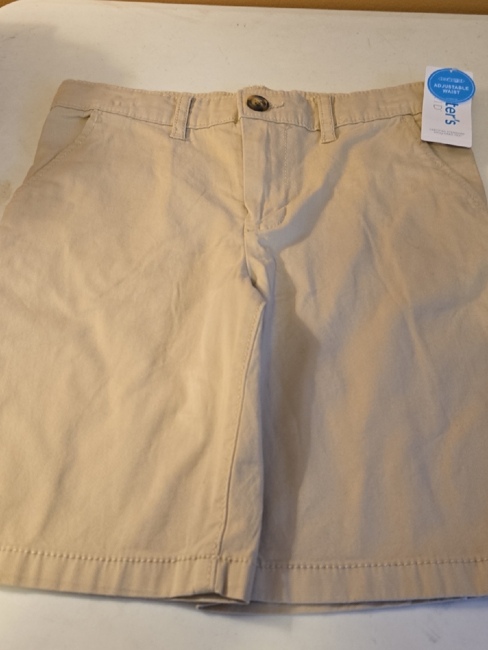 Carter's Beige Girls' Khaki Shorts